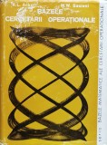 Bazele Cercetarii Operationale - R. L. Ackoff, M. W. Sasieni, Tehnica, Romana, 1975, Mecanica