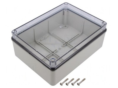 Carcasă universală gri IP56 148x198x80 mm foto
