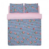 LENJERIE PAT DBL, 100% BBC, 132TC, ROSE, Heinner