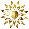 Set Oglinzi Design 3D GOLD SUN MyStyle&reg; - Oglinzi Decorative Acrilice Luxury Home 27 buc/set
