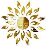 Cumpara ieftin Set Oglinzi Design 3D GOLD SUN MyStyle&reg; - Oglinzi Decorative Acrilice Luxury Home 27 buc/set