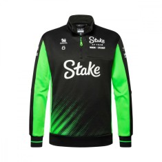 Stake Kick Sauber hanorac de bărbați official Teamline Replica F1 Team 2025 - L
