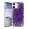 Husa Silicon Brilliant Mov Apple iPhone 12 Pro Max - Protectie Premium, Aspect Elegant