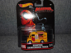 Macheta Hot Wheels - Deadpool Chimichanga truck 1:64 foto