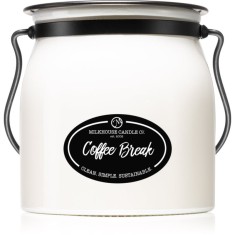 Milkhouse Candle Co. Creamery Coffee Break lum&acirc;nare parfumată Butter Jar 454 g