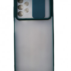Huse siliconcu protectie camera slide Samsung Galaxy A52 ; A52s , Verde