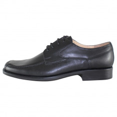 Pantofi eleganti barbati piele naturala - Nevalis negru - Marimea 39