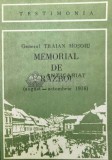 Cumpara ieftin Memorial de razboi. August-Octombrie 1916 - Traian Mosoiu (W198), Dacia
