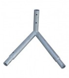 Brat Dublu Galvanizat Pentru Stalpi Iluminat 60&deg; 100Cm