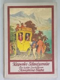 KASPERLES SCHWEIZERREISE ( CALATORIA IN ELVETIA A LUI KASPER ) von JOSEPHINE SIEBE , TEXT IN LIMBA GERMANA CU CARACTERE GOTICE , EDITIE INTERBELICA