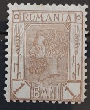 Romania 1900 - Carol l-Spic de grau,filigran stema mare,Lp.53a