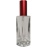 Sticluță Parfum Cu Capac MrMop 50ml - Roșu