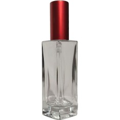 Sticluță Parfum Cu Capac MrMop 50ml - Roșu