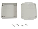 Carcasă Universală cu Lame de Fixare 80x80x20mm