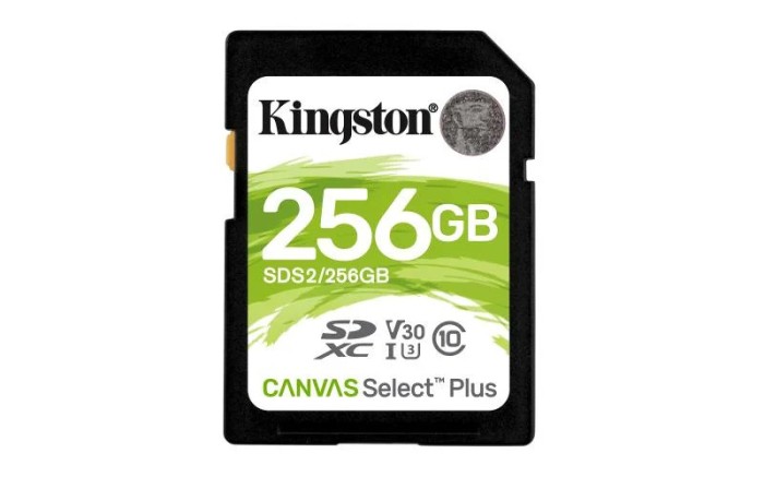 Card de Memorie SDXC Kingston Canvas Select Plus, 256GB, Class