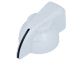 Buton Rotativ Alb cu Indicator 6mm 19.5x14mm