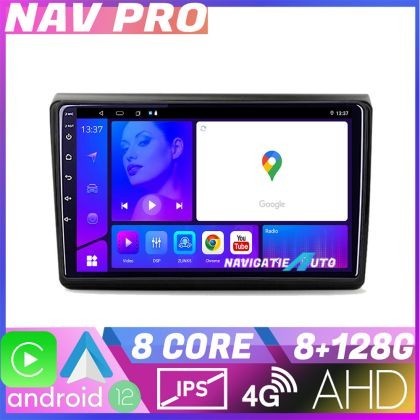 Navigatie Fiat BRAVO 2007 2014 KIT BRAVO EDOTEC-LITE Android Ecran 720P Octa Core 8 128 Carplay CarStore Technology