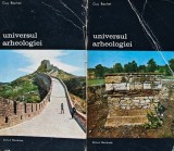 Universul Arheologiei, 2 vol. - Guy Rachet, 1977, Meridiane, Biblioteca de Arta, album arta, romana, 430 pagini, coperta brosata
