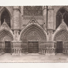 FA42-Carte Postala- FRANTA - Porche de la Cathedrale St. Pierre, necirculata