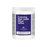 Masca de par silver reflex, Kallos, 1000 ml
