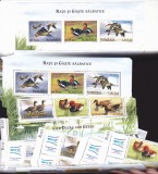 RATE SI GASTE SALBATICE,X2,BLOC + SERIE CU VINIETA,2007, MNH ** ROMANIA., Fauna, Nestampilat