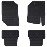 vidaXL Covor pentru mașină 4 pcs Negru TPE 42029134