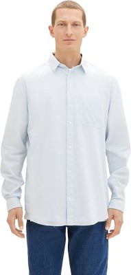 Camasa cu maneca lunga Oxford pentru barbati TOM TAILOR, alb cu dungi, XL - OUTLET foto