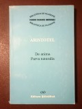 Aristotel - De anima. Parva naturalia (Editura Științifică, 1996)