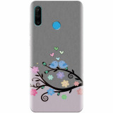 Husa silicon pentru Huawei P30 Lite, Bird Love