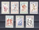 A12 S2 1 - Timbre foarte vechi - Maroc - Jocurile Olimpice Roma 1960, Sport, Nestampilat