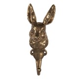 Cumpara ieftin Cuier perete metal auriu Iepuras 7x4x18 cm
