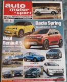 Auto motor și sport Martie 2024 nr.3 82 pag. 28/21 cm Renault 5, Dacia Spring, Volvo electric, Toyota corolla Cross, Skoda Fabia, Mani Gyenes