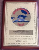 D13 10 - Placheta - tematica militara - marina - Garda de coasta - Turcia - 2004