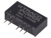 Convertor DC/DC TRACO POWER 1W 5V la +/-12V, SIP7, 1.5kV izolatie, 41mA, -40-85C