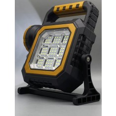 Lanternă manuală cu LED, alimentată de o baterie solară, cu 3 moduri de iluminare HS-8030-B