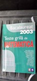 TESTE GRILA DE MATEMATICA BACALAUREAT EDITURA PLUS ANDRONACHE , BISBOACA, GORGOTA , GHIOCA,SERDEAN ,URSU