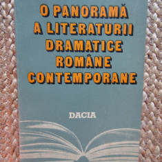 O PANORAMA A LITERATURII DRAMATICE ROMANE CONTEMPORANE-MIRCEA GHITULESCU