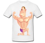 Cumpara ieftin Tricou &quot; Bodybuilder cartoon &quot;