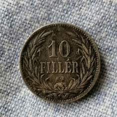 MONEDA-10 FILLER 1894 - UNGARIA