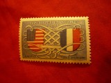 Serie Franta 1949 -Prietenia Franco-Americana ,1 val.