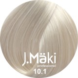J.Maki Professional - Vopsea de par permanenta 10.1 - Blond extra deschis cenusiu, 60 ml