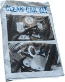 Protectie masina interior din 5 piese, plastic, (husa volan, frana de mana, schimbator viteze, scaun sofer si covoras podea) AutoDrive ProParts