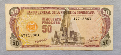 Republica Dominicană - 50 Pesos Oro (1991) foto