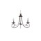 Candelabru Vaillant Maro 3xE14 60W