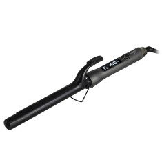 Ondulator de par Adler cu display, 25 mm, acoperire ceramica, Negru