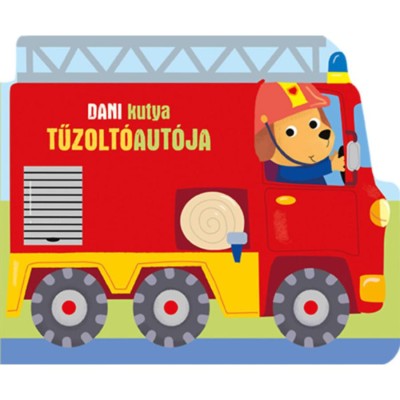 Dani kutya tűzolt&amp;oacute;aut&amp;oacute;ja foto