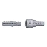 Set cuple rapide cu racord pentru furtun 10mm, Dedra