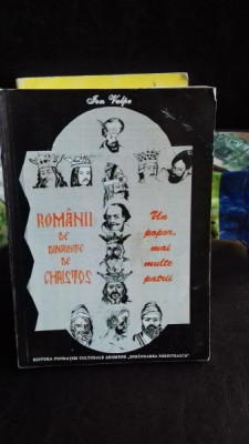 ROMANII DE DINAINTE DE CHRISTOS - ION VULPE foto