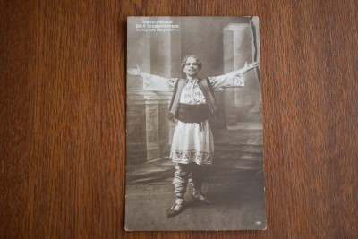 CP tematica personalitati actori G. Constantinescu Insirate Margarite Teatru foto