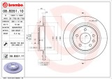 BREMBO 08.B351.11 PRIME LINE - UV Coated Disc frana